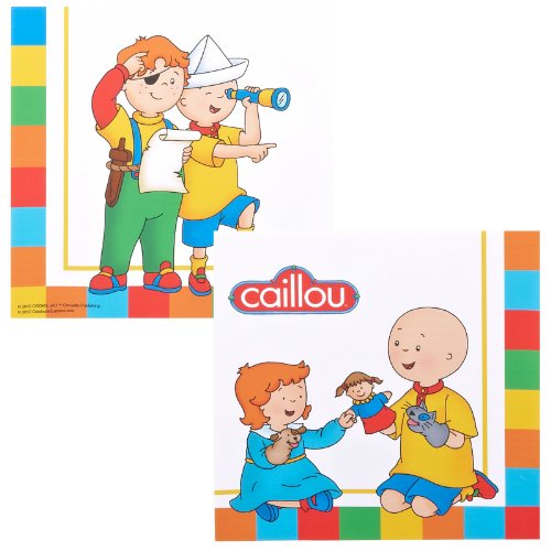 Caillou Lunch Napkins (16) Party Supplies