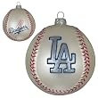Los Angeles Dodgers MLB Glass Baseball Ornament (3")