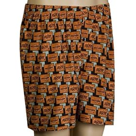 Oklahoma State Cowboys Patt2 Boxer