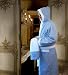 Armani International, Nautical Collection, Hooded Bathrobe (Size-Large) and 2 Coordinated Towels