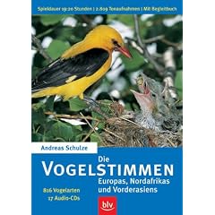 Die Vogelstimmen Europas, Nordafrikas und Vorderasiens. 17 Audio-CDs: 810 Vogelarten