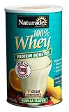 Naturade 100% Whey Protein Booster, Vanilla, 24 Ounces