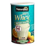 Naturade 100% Whey Protein Booster, Vanilla, 24 Ounces