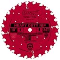 Freud LM72R010 10-Inch 24 Tooth FTG Ripping Saw Blade with 5/8-Inch Arbor and PermaShield Coating