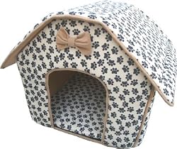 New Collapsible Pet Dog Puppy Cat Kitten Bed Shelter House