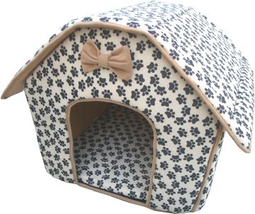 Cat/Dog Collapsible Pet Paw Prints House-*Medium*