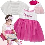 (ハニーブロッサム) HONEY BLOSSOM ベビー 【 フリル ボレロ ＆ ふんわりチュール お姫様 ワンピース セット 】 ハーフバースデー 誕生日 フォーマル ドレス コスチューム 女の子 