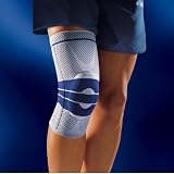 Bauerfeind Genutrain Elastic Knee Brace, 5, Titanium
