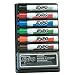 EXPO For Use in Dry Erase Marker Organizer, Chisel Tip, Assorted, 6 per Kit (83056)