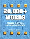 20,000+ Words: Spelled and Divided for Quick Reference
