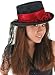 Gothic Rose Top Hat