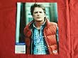 Michael J. Fox Autographed Back to the Future 11x14 Photo, PSA/DNA Certified Authentic #K01109.