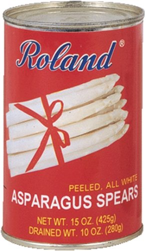 Roland Asparagus Spears, 15-Ounce Can (Pack of 5) by Asparagus Spears