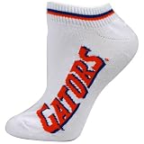 Florida Gators White Ladies (529) 9-11 Ankle Socks
