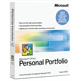 Microsoft Office Personal Portfolio 2002 [Old Version]