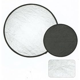 Ardinbir Studio 43 110cm Grained Silver Black Two Sided Reflector Screen Panel