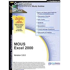 CramSession's MOS Excel 2000 : Certification Study Guide