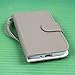 Empire MPERO FLEX FLIP Wallet Case for Samsung Galaxy S4/GS4 I905 L720 I337 - Retail Packaging - Gray
