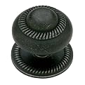 Empire Roped Knobs with Backplate - Set of 8