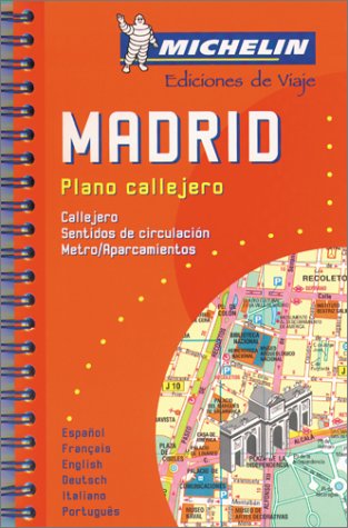 Michelin Madrid Mini-Spiral Atlas & Atlases)