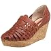 80%20 Women's Emily Huarache Cork Wedge