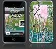 Apple iPod iTouch Premium Vinyl Skin - Echoplex (Gelaskins Brand) Made in Canada