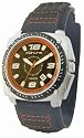 Kahuna K2V-0003B Boys Watch with Red / Burnt Orange Dial and Black Velcro Strap