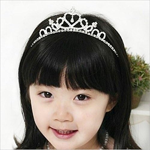 pride chrysanthemum Heart-shaped handwork tiara rhinestones bridal headdress tiara crown