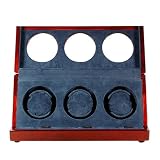 Wooden Blue Triple Watch Winder #WW.017.P1.08