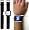 Navitech schwarzes i-Watch Uhrenarmband für das neue Apple iPod Nano 6G 8/16 GB (Sept. 2010 Ausgabe)