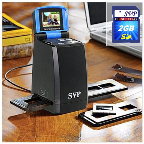 SVPFS1800Black2GBincludedDigitalFilm&SlideScannerw/2.4LCD+AVOut