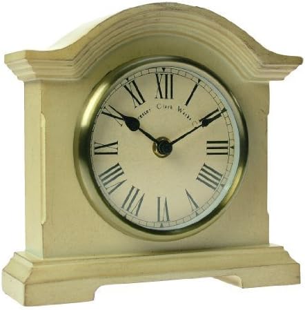 Acctim 33282 Falkenburg Mantel Clock, Cream
