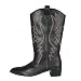 Men's Cowboy Boots - Black