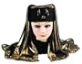 Adult Gold Lame Pharaoh Headpiece Costume