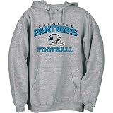 Reebok Carolina Panthers Ash Stacked Helmet Hoody Sweatshirt