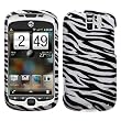 HTC MyTouch 3G Slide Zebra Skin Hard Case Snap on Cover Protector Sleeve + LCD Screen Guard Film w/Cleaning Cloth + Free Biodegradable Screen wipe