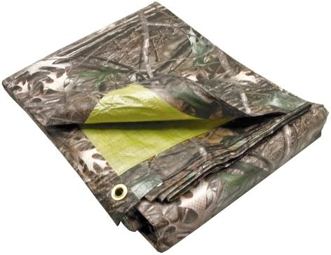 All-Purpose Lost Woods Tree Camouflage Tarp 10' x 12'