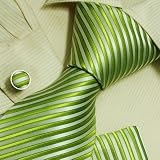 Green and White stripes mens ties lot purple birthday gift ideas accessories necktie cufflinks set H6040 51ERiN%2Bm2wL. SL160 Green and White stripes mens ties lot purple birthday gift ideas accessories necktie cufflinks set H6040