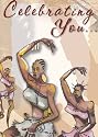 "Celebrating you" birthday card