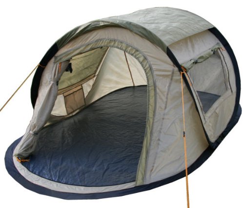 Sekundenzelt, Wurfzelt 2 Personen - Quicktent - Beige-Olivegrün Sekundenzelt, Wurfzelt 2 Personen - Quicktent - Beige-Olivegrün