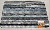 Trailblazer Blue 24x96 Inch Striped Accent Rug Runner
