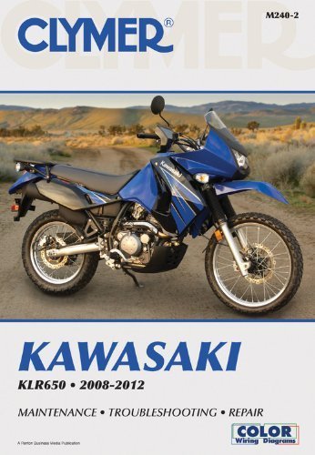 Kawasaki KLR650 2008-2012 (Clymer Motorcycle Repair) Paperback May 24, 2000