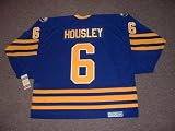 PHIL HOUSLEY Buffalo Sabres 1988 CCM Vintage Throwback Away Hockey Jersey