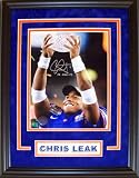 Chris Leak Florida Gators - National Championship Trophy - Custom Framed Autographed 8x10 Photograph with 06 Champs Inscription