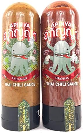 Apinya Chili Sauce Set (Original and Andaman Thai Chili Sauce)