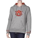 Auburn Tigers Ladies Ash Impact Hoody Sweatshirt