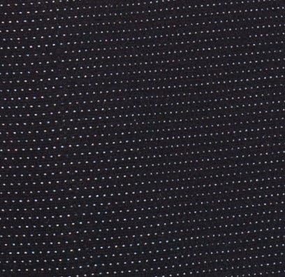 Anjy Comfort Stretch Black Jacket/Blazer with Faux-Leather Trim