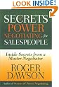 Secrets of Power Negotiating for Salespeople: Inside Secrets from a Master Negotiator