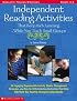 Independent Reading Activities That Keep Kids Learning. . . While You Teach Small Groups (Grades 3-6)