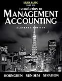 Introduction to Management Accounting: Study Guide
